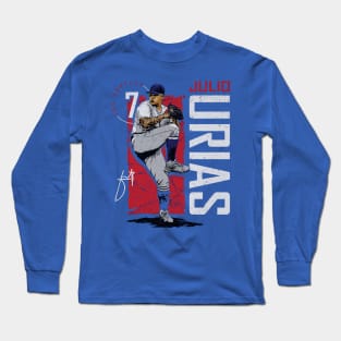 Julio Urias Los Angeles D Vintage Long Sleeve T-Shirt